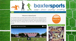 Desktop Screenshot of baxtersports.com